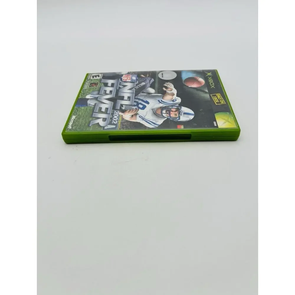 NFL Fever 2002 (Microsoft Xbox, 2001) Complete Tested Working - VG Condition CIB